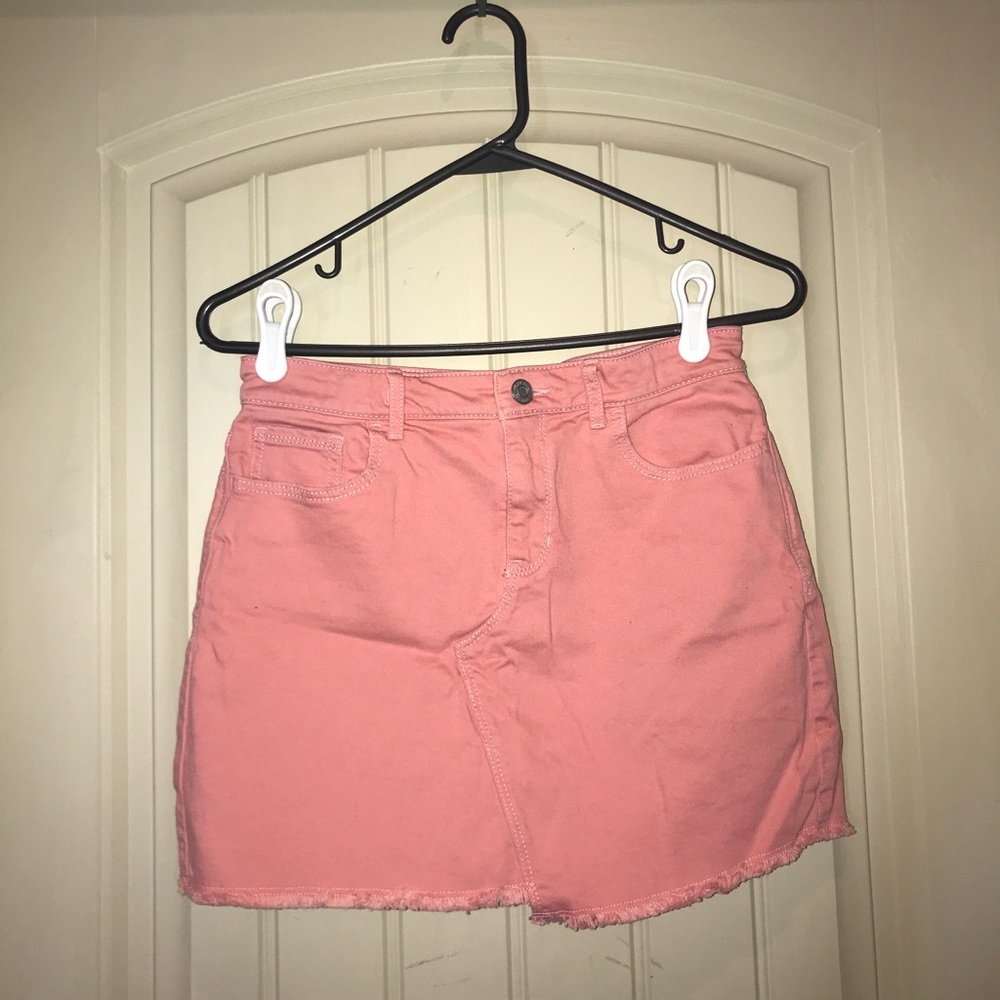 GAP Pink Denim Skirt